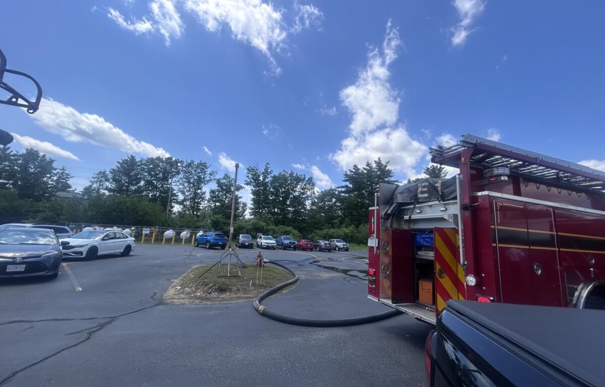 Fire at Timken