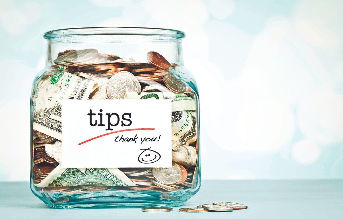 Tip jar