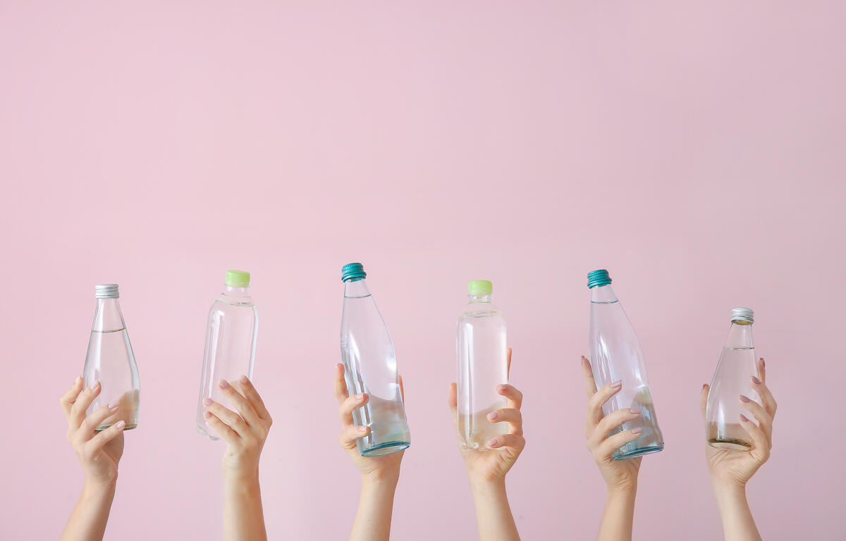 Water bottles