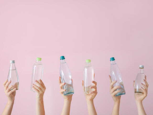 Water bottles