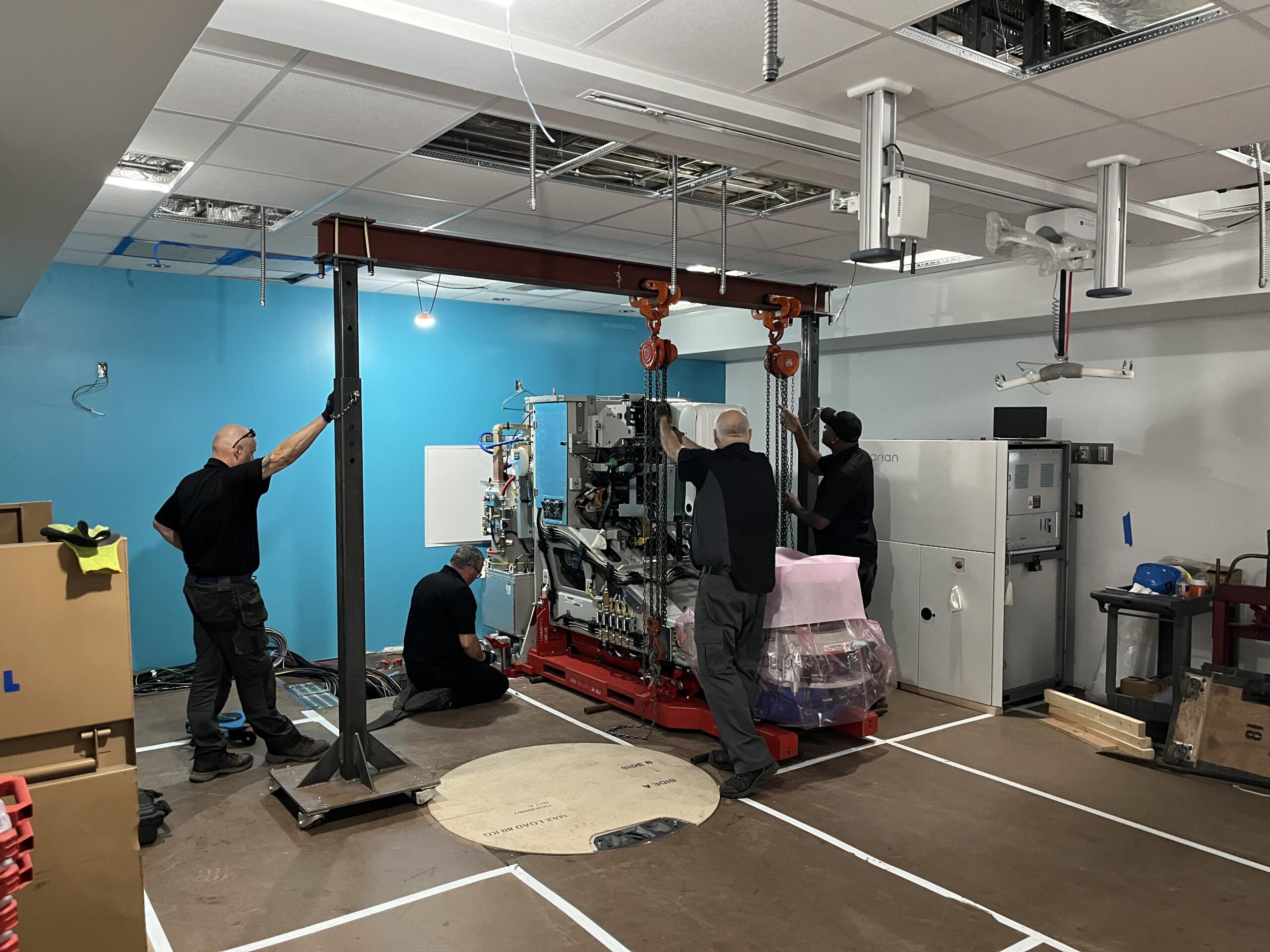 Linear accelerator at Cheshire Med
