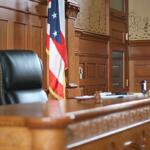 Judge's bench