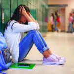 Stressed student