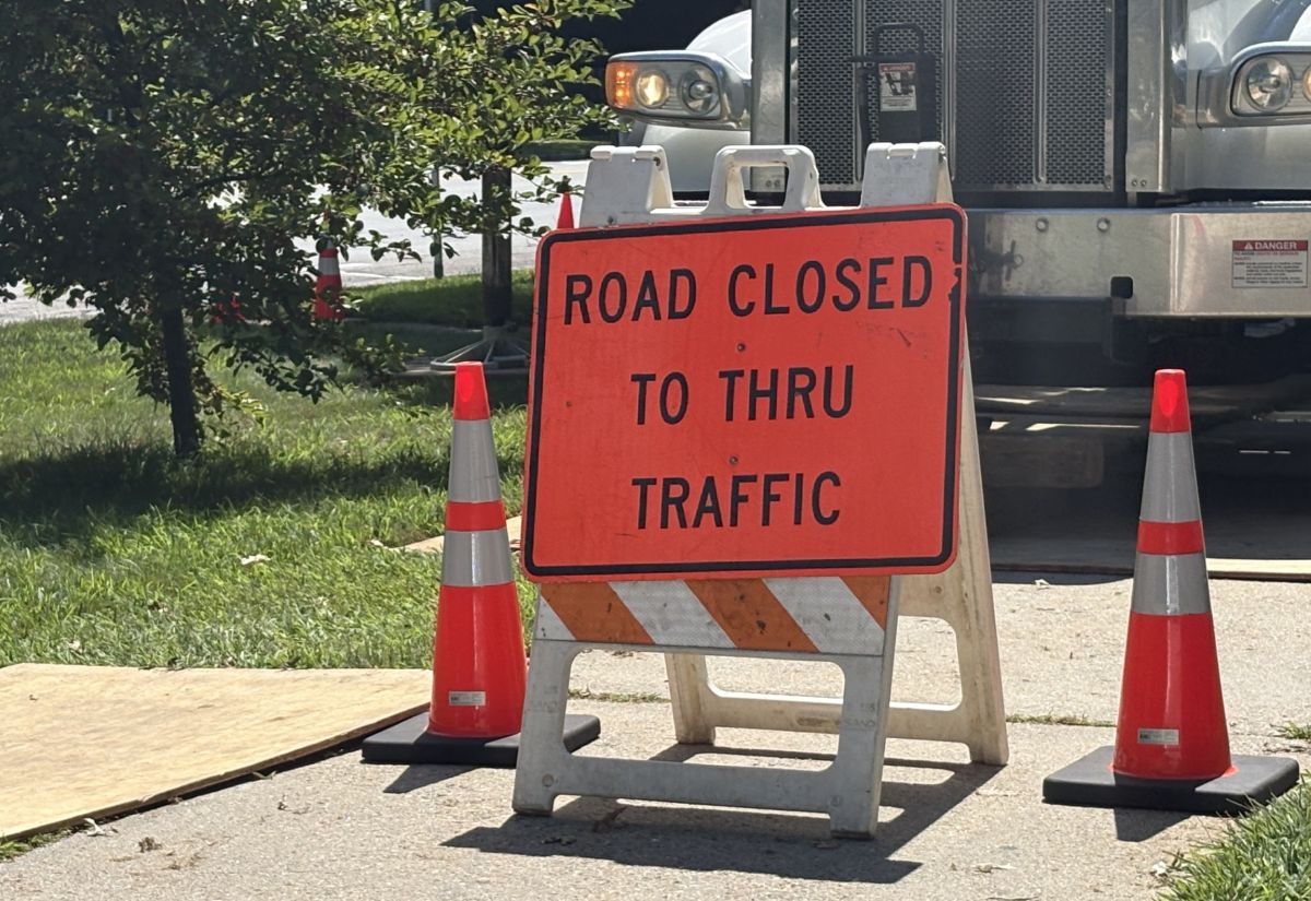 Road closed