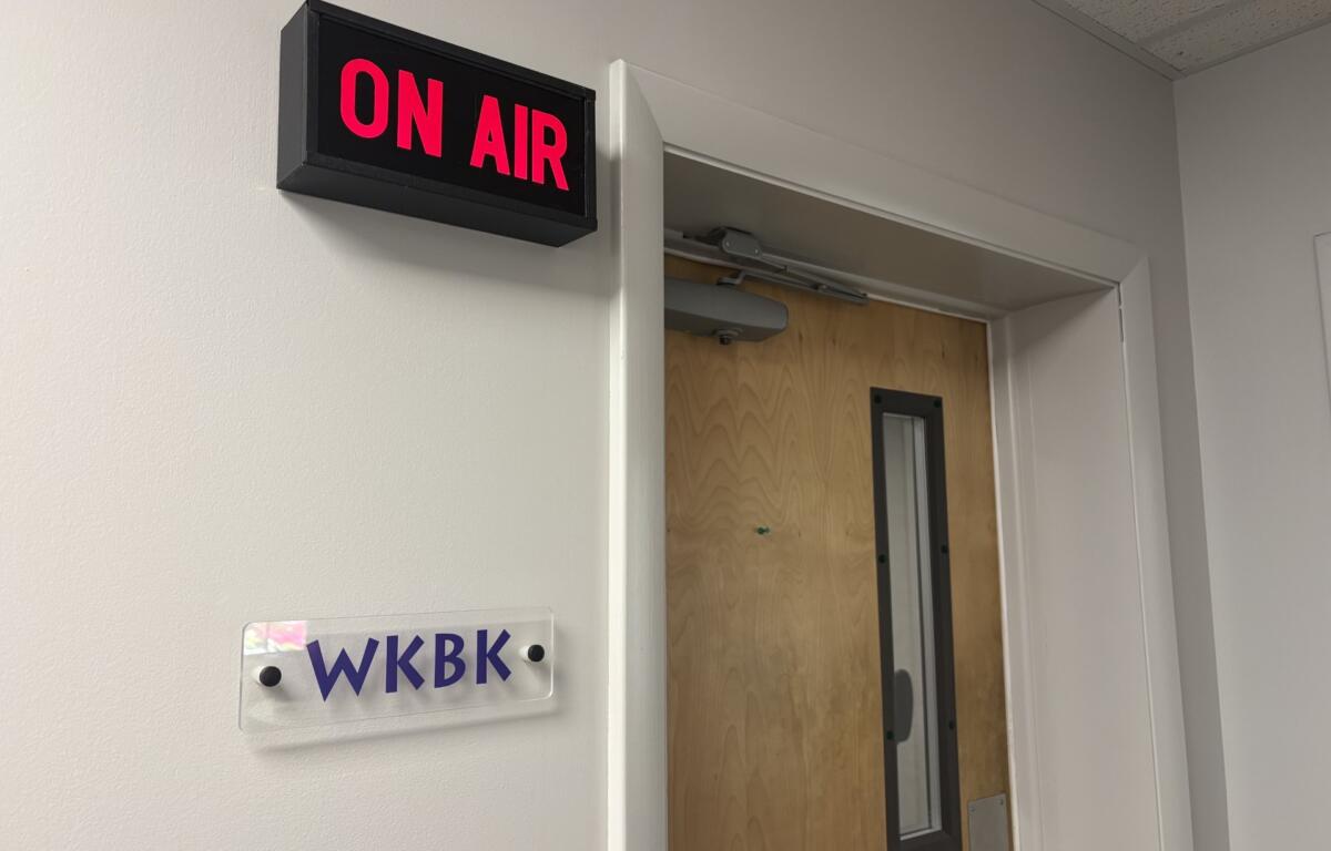 WKBK studio door