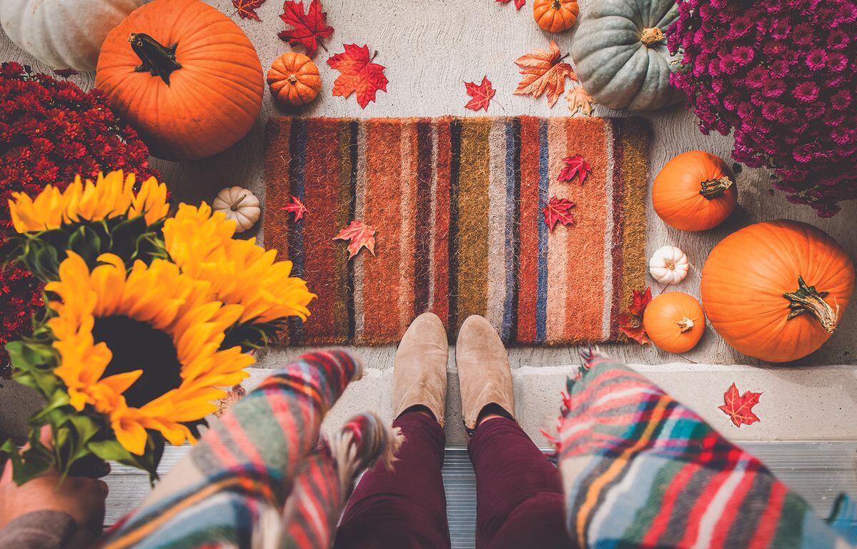 Fall doorstep