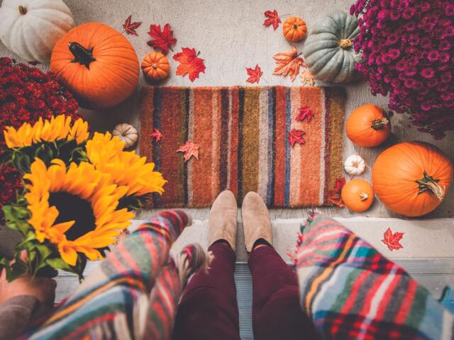 Fall doorstep