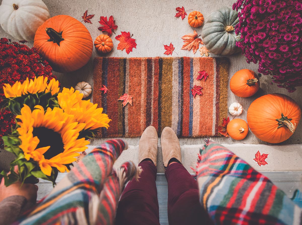 Fall doorstep