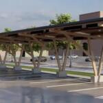 Solar pavilion