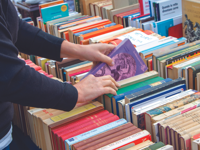 Library book sale